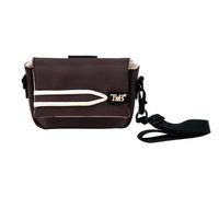 T'NB - MOKA - ETUI POUR APPAREIL PHOTO NUMÉRIQUE BIJOU - CHOCOLAT/BEIGE