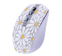 T'nB - Souris sans fil Flower - Bluetooth et USB-A, Rechargeable, 1600 DPI, 6 boutons, Silencieuse