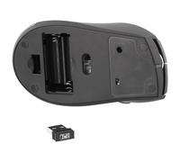 TNB Office Wireless Mouse Black Ultra Comfortable Curved Shape Allowing To Perfectly Fit The Shape Of The Hand Pleasant Grip