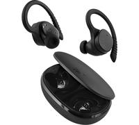 T'nB - Oreillette Bluetooth sans fil, intra-auriculaire, résistante aux éclaboussures, Touch and Charge, microphone intégré, 30 heures d'autonomie, sport, noir