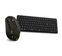 T'nB Pack Clavier et Souris sans Fil Rechargeables Bluetooth Multi-Appareils, Compatibles Windows/Mac