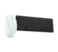 T'nB Pack Clavier et Souris sans Fil Rechargeables Bluetooth Multi-Appareils, Compatibles Windows/Mac