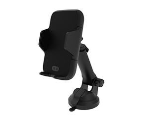 Tnb - Pack Support motorisé 3 en 1 + Chargeur Allume-Cigare + câble Micro USB - Noir