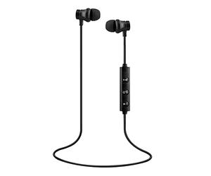 T'nB Playback - Ecouteurs Bluetooth ergonomiques avec Micro Universel - Noir/Gris