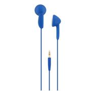 TNB POCKET - écouteurs boutons avec étui enrouleur en silicone - Bleu