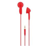 T'nB Pocket - écouteurs Boutons avec étui Enrouleur en Silicone - Rouge