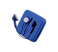 T'nB Pocket -écouteurs Boutons avec étui Enrouleur en Silicone - Bleu