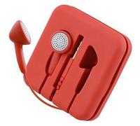 T'nB POCKET - Écouteurs - intra-auriculaire - filaire - jack 3,5mm - rouge Rouge G