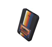 T'nB - Powerbak 5000 mAh Collection Origin, Batterie Externe Compacte, Design Vintage, Ports USB-A et USB-C, Protection Antichocs, Charge Nomade - Modèle Tape