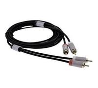 T'nB Premium - Câble vidéo/audio - RCA mâle pour RCA mâle - 3 m - noir Noir