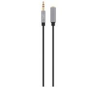 TNB Rallonge audio jack 3.5mm mâle/femelle - noir/gris G