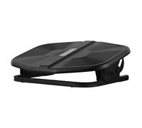T'nB - Repose Pied Bureau, Inclinable, Réglable et Confortable | Support pour Les Pieds Noir avec Inclinaison Ajustable, idéal pour Le Bureau, Le Télétravail et Une Installation Confortable