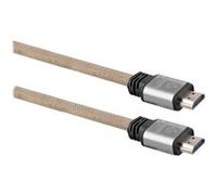 TNB ROPE - Câble HDMI M/M 2.0 compatible 4K 2m - marron Marron G
