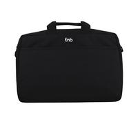 T'nB - Sacoche ordinateur portable 15.6", gamme select, léger et résistant, matiere écologique RPET waterproof, rangement organisé, design élégant - Noir