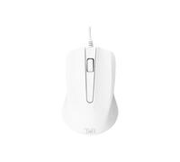T'nB SHARK - Souris - ergonomique - optique - 3 boutons - filaire - USB - blanc