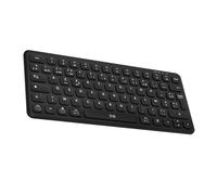 T'nB Clavier sans fil Mini Bluetooth AZERTY rechargeable ultra-fin Noir