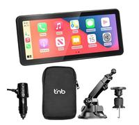T'nB Slimdrive - CarPlay Voiture, Conduite sans Fil Simplifiée | Compatible Apple CarPlay et Android Auto, Écran 8,1", Bluetooth 5.0, Fixation Magnétique, Haut-Parleur Intégré
