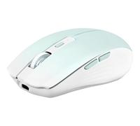 T'nB - Souris - double connexion, rechargeable - 6 boutons - sans fil - 2.4 GHz, Bluetooth - récepteur sans fil USB - bleu