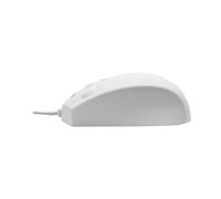 T'nB - Souris Filaire médicale avec revêtement étanche intégralement en Silicone, certifié IP68, idéale pour Les Environnement avec des contraintes hygiéniques - Blanc