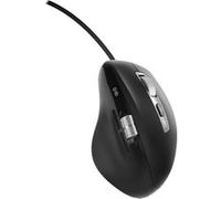 T'nB - Souris Filaire USB A + USB C Double Molette INFINITEPRO, Molette Débrayée Ultra Rapide, Molette Latérale pour Défilement Horizontal, Boutons Précédent Suivant, Plug & Play
