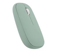 T'nB - Souris iClick Color Dual Connect, 2 en 1, Bluetooth et dongle sans Fil USB-A, élégante et Ultra Fine, Connexion Plug&Play, Veille Automatique - Vert