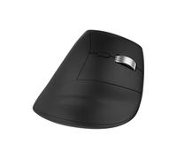 T'nB - Souris Infinite Ergonomique Verticale, 4800 DPI, Molette Débrayable, Double Mode Bluetooth et Dongle USB, Batterie Rechargeable Longue Durée - Noire