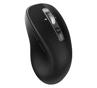 T'nB Souris Infinite - Souris sans Fil avec Molette Débrayée pour Un Défilement Ultra-Rapide, Double Connexion Bluetooth et Radiofréquence, Confort et Précision, Compatible Windows et MacOS - Noir