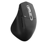 T'nB Souris Mento - Souris Triple Mode Bluetooth, USB-A et USB-C, Rechargeable Haute Autonomie, Haute Précision 2400 DPI, Ultra Confortable Prise en Main Naturelle, 7 Boutons - Noir