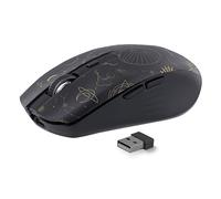 T'nB - Souris sans Fil Design Tendance Coloré, Double Mode Bluetooth et USB-A, Rechargeable Haute Autonomie, Précision 1600 DPI, 6 Boutons - Modèle Astro