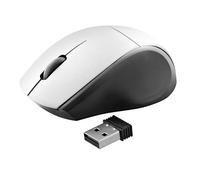 T'nB - Souris sans Fil Mini Miny, Ultra Compacte, Connexion USB par Dongle, Plug & Play sans Installation, Veille Automatique, Alimentation À Pile AAA Incluse, Confort D'utilisation - Blanc
