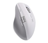 T'nB - Souris sans Fil Rechargeable Infinite, Molette Débrayée Ultra Rapide, Double Molette et Boutons Raccourcis, Connexion Bluetooth ou USB-A, Autonomie Longue - Blanc