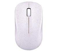 T'nB - Souris sans Fil, Surface Douce en Bioplastique Beige | Connexion Plug & Play, Navigation Précise et Prise En Main Agréable, Format Pratique pour Une Utilisation Quotidienne