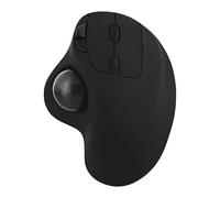 T'nB - Souris Trackball sans Fil Ergonomique, Bluetooth et Rechargeable | 7 Boutons, 5 Niveaux DPI, 3 Profils de Connexion, Batterie USB-C et Revêtement Rubber Soft Touch Noir