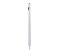 T'nB - Stylet Actif Rechargeable pour iPad, Pointe Fine Haute Précision, Détection Inclinaison Ajustable, Batterie Longue Durée, Recharge USB C, Prise en Main Ergonomique - Blanc