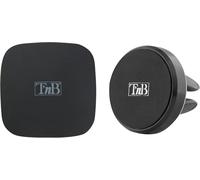 T'nb Support De Téléphone Magnétique, Ultra Compact, Pour Grille D'aération, Support Universel, Discret, Pour Tous Les Téléphones, Qualité Optimale, Compact, Robuste Noir[Sup660039]