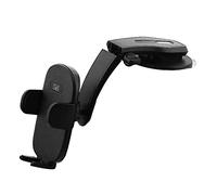 T'nB Support mâchoire pour téléphone à Ventouse pour Tableau de Bord - Noir