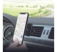 Tnb - Support Smartphone Pour Grille D'aération Carbone Noir