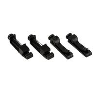T'nB - Support Téléphone Voiture, Grille d'Aération avec Rotation 360° | Support Smartphone Noir Universel jusqu'à 6,9 Pouces, Fixation Stable avec Double Patte, idéal pour Voiture et Camion