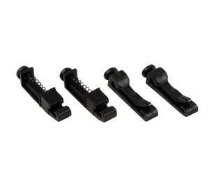 T'nB - Support Téléphone Voiture, Grille d'Aération avec Rotation 360° | Support Smartphone Noir Universel jusqu'à 6,9 Pouces, Fixation Stable avec Double Patte, idéal pour Voiture et Camion