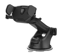 T'nB Support téléphone voiture UHOLDPRO – Ventouse, fermeture automatique, réglable – Noir