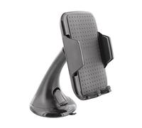 T'nB Support téléphone voiture Koda – Ventouse, Rotation 360°, Compatible jusqu'à 6 pouces, Noir