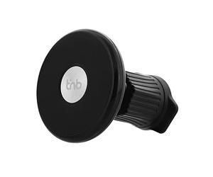 T'nB - Suppport aimanté Magsafe pour Grille d'aération, Ultra Stable, Finition Premium avec Une Surface en Silicone - Noir