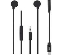 T'nB SWEET - Écouteurs avec micro - embout auriculaire - filaire - jack 3,5mm, USB-C - noir Noir G
