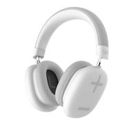 T'nB T’NB Casque sans Fil Circum-aural, Confortable et Englobant, avec Connexion Bluetooth, Son Stéréo avec Micro Intégré, Autonomie Jusqu’à 50 Heures - Blanc