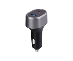 T'nB TNB 1x USB and 1x USB-C QC and PD 83W cigarette lighter charger