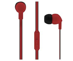T'nB TNB BE Color - Ecouteurs Intra-Auriculaires + MIC - Rouge/Noir