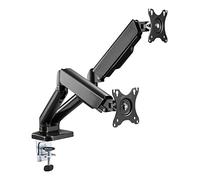 Tnb - TNB ERGO LINE - Double bras support articulé pour moniteur - noir