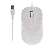 TNB Souris filaire ambidextre ECO en bio plastique - USB - Gris