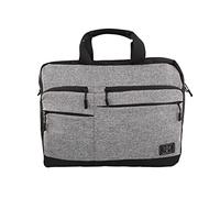 T'nB TNB Wild - Mallette Ordinateur Portable 17 Pouces aux Multiples Pochettes - Gris chiné