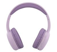 T'nB - Casque Bluetooth sans Fil, Supra-Auriculaire Confortable, Pads en Mousse, Microphone Intégré, Arceau Réglable, Autonomie 24h, Léger Et Pliable - Violet